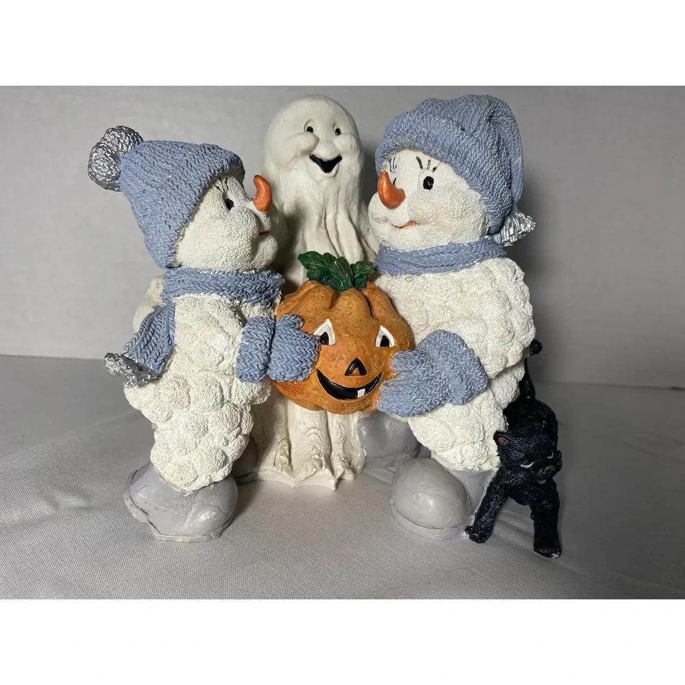 Vintage Encore 1999 Snow Buddies BOO BUDDIES GHOSTLY TRIO Halloween #95031
